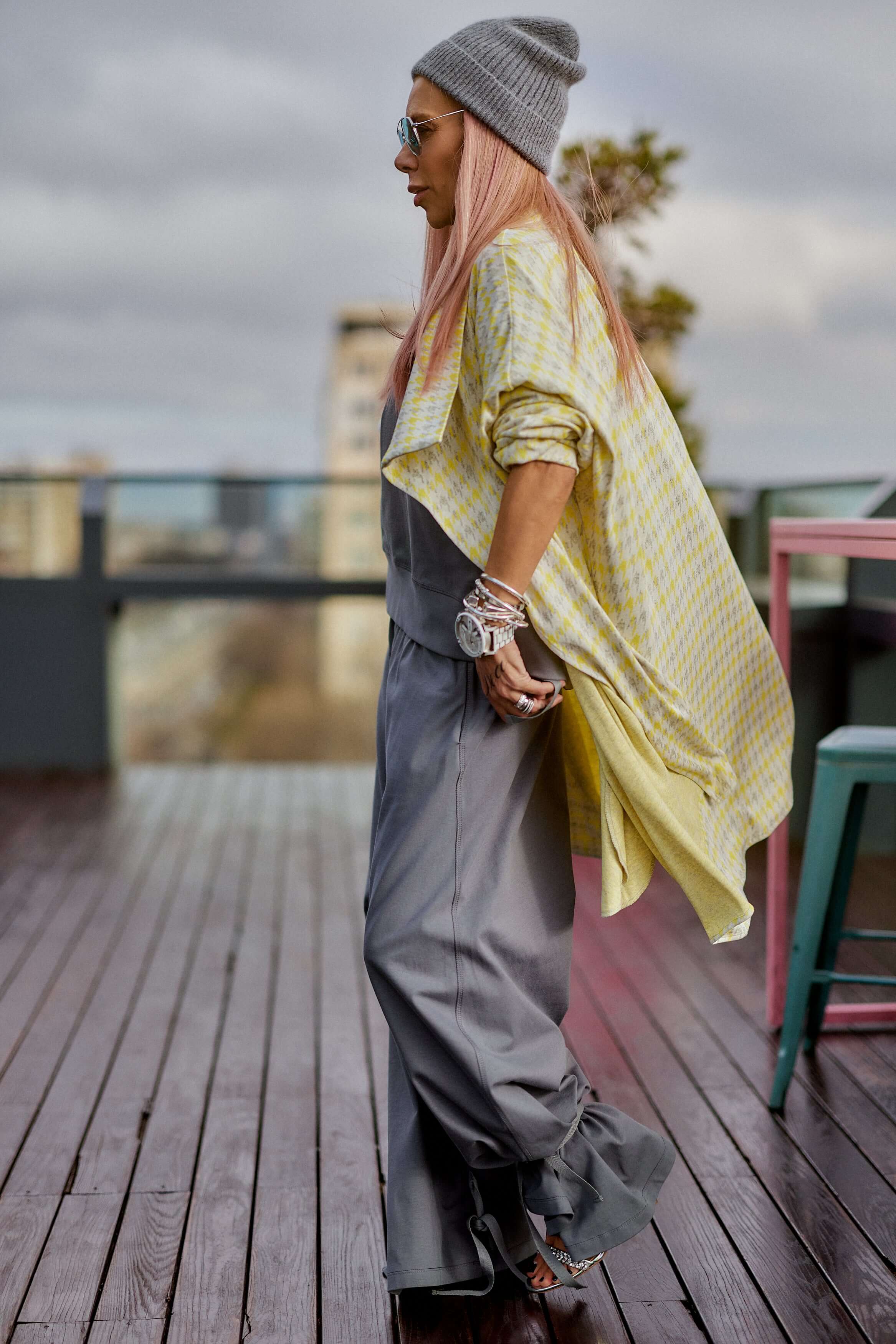 3-Piece Set β Grey with Houndstooth Vest - Image 10