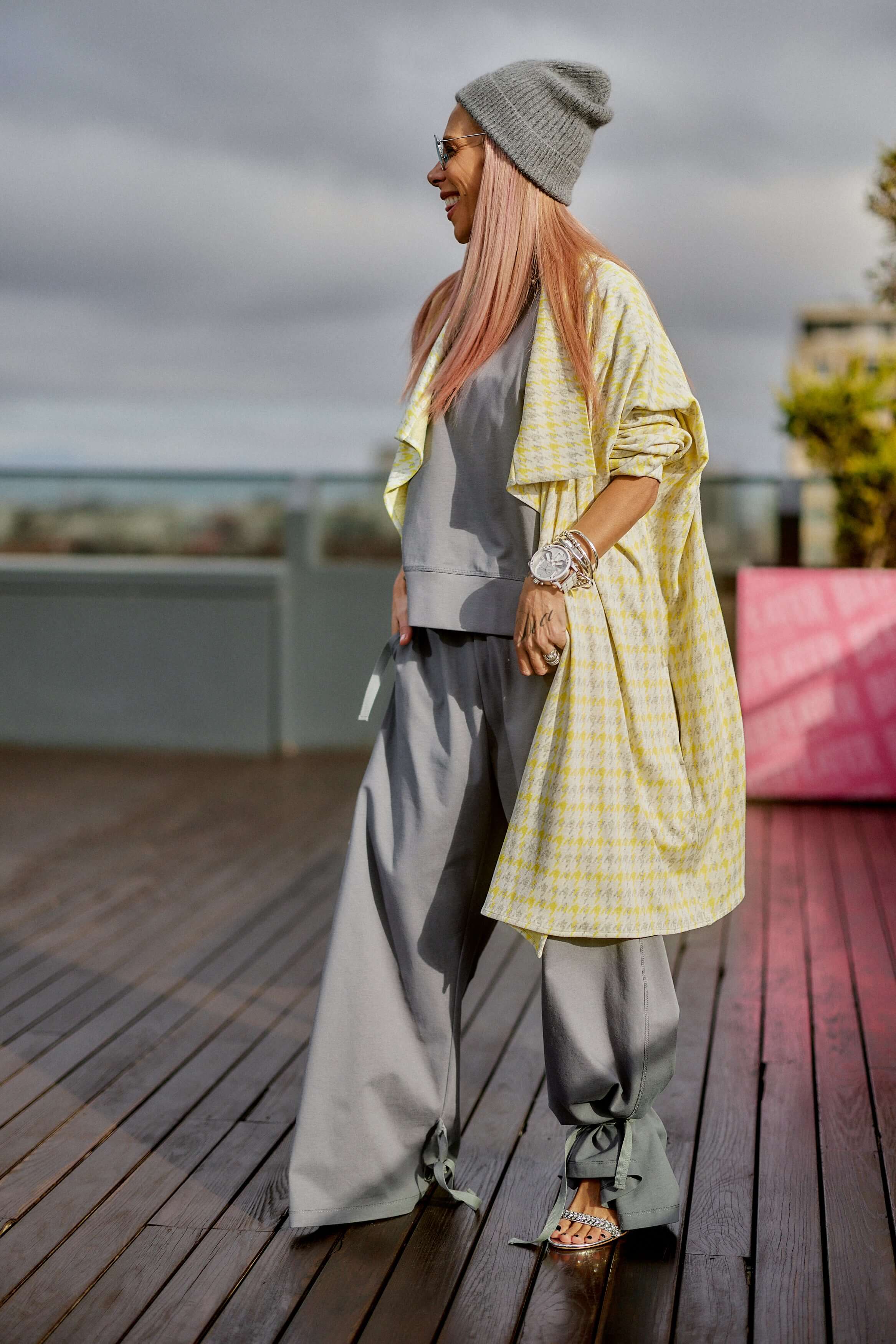 3-Piece Set β Grey with Houndstooth Vest - Image 13