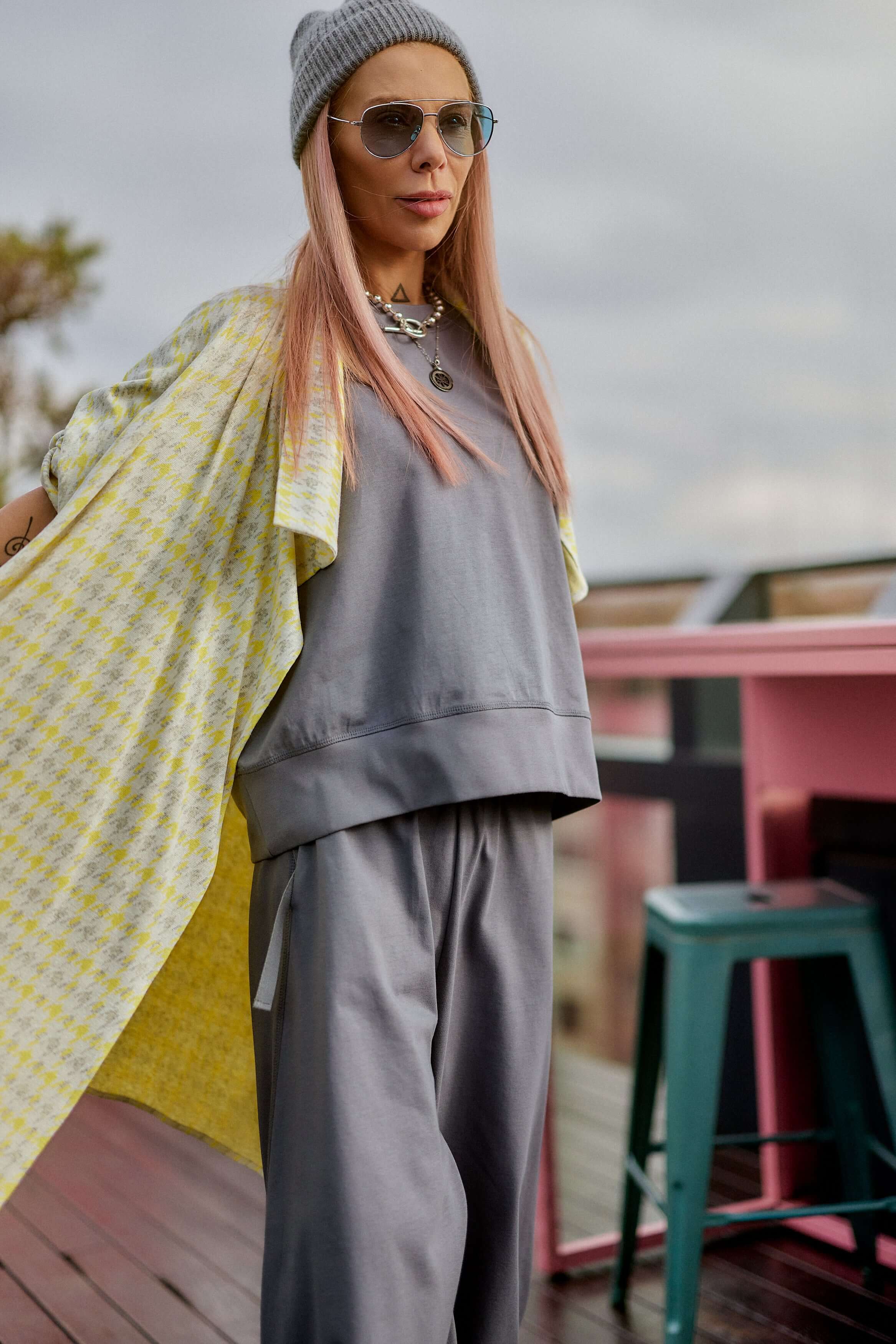 3-Piece Set β Grey with Houndstooth Vest - Image 7