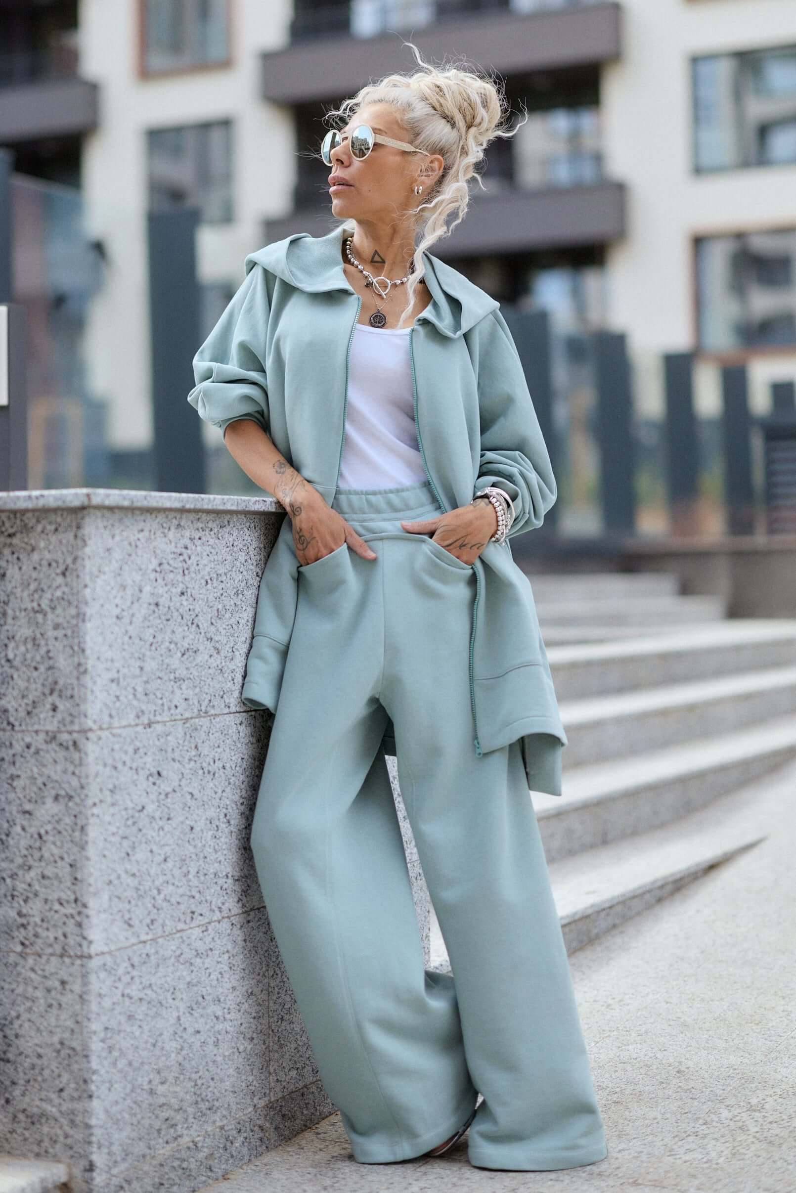 Sage Green Matching Lounge Set