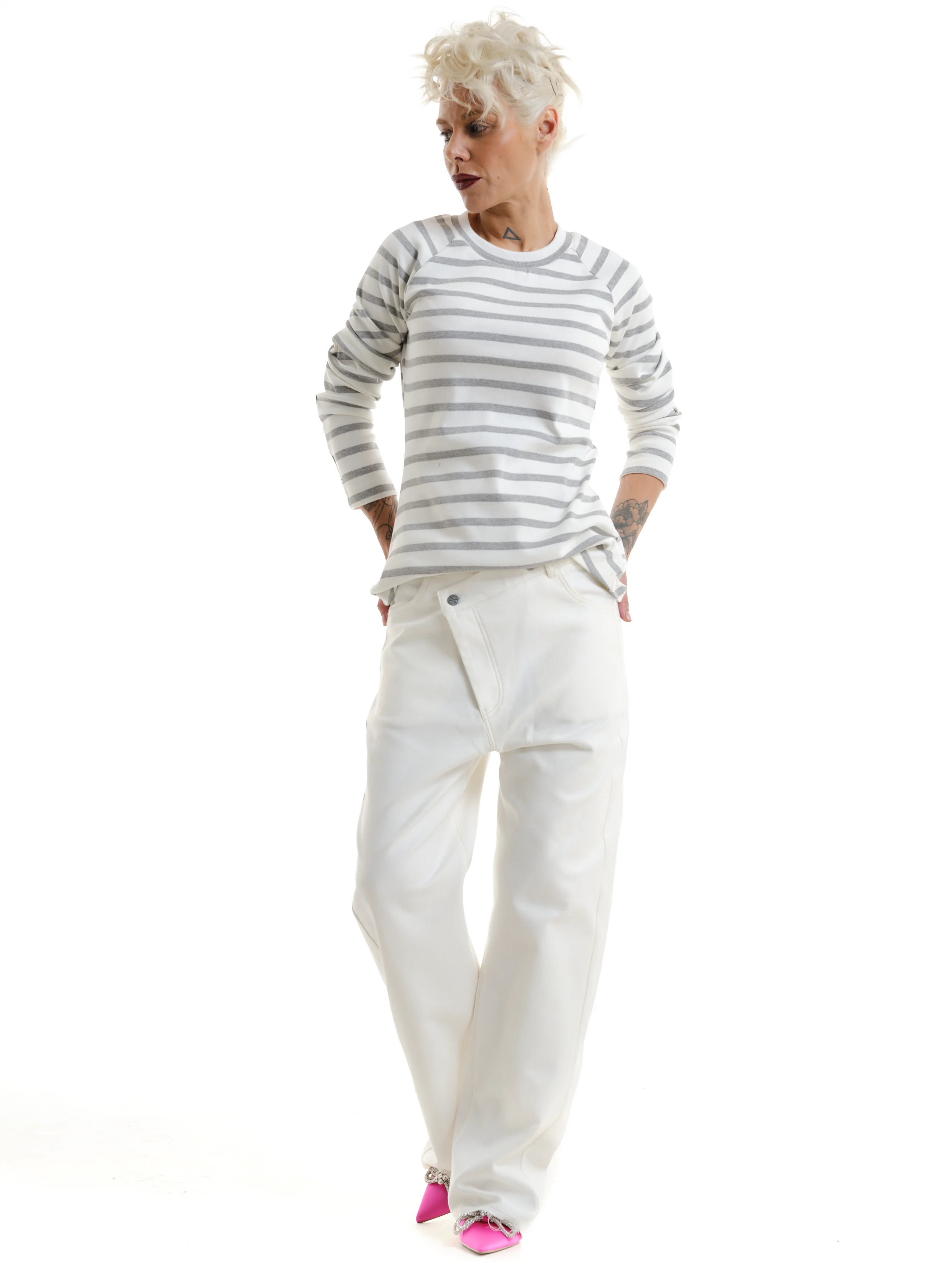 Striped Sweatshirt - Image 7